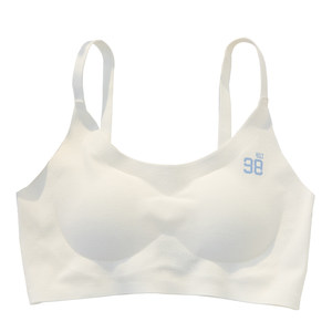 Developmental underwear for women without traces and comfortable girls elementary school students junior high school students vest girls growth bra without steel rings