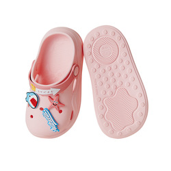 Puxi Slippers For Children And Babies In Summer Soft-soled Eva Hole Shoes For Men And Women, Cartoon Home Cool, Non-slip And Comfortable