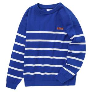 
Genuine White Snow Bala Boy Sweater Jacket 2025 New Children's Autumn Medium Large Children's Thin Cotton Knitted Sweater