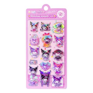 
New 3D three-dimensional laser relief sticker cartoon cute children diy toy girl exquisite mobile phone case decoration