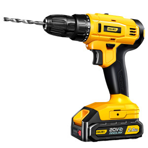 
Deli household electric drill for drilling holes, impact drill for wall drilling, small rechargeable brushless lithium electric drill, electric screwdriver