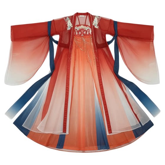 
Han and Tang Dynasties Xia Hui's Tang Night Banquet Dance Costume Classical Dance Dress Performance Costume for Women Elegant Chinese Style Long Sleeves