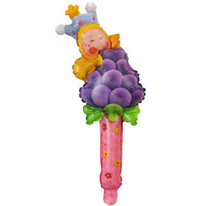 
Children's Day Fruit 61 hand-held stick balloon children's birthday toy balloon kindergarten gift for children
