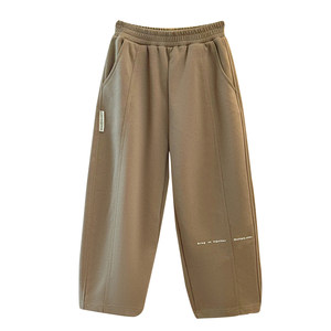 
Boys' sweatpants autumn and winter children's sports pants 2025 new medium and large children's casual straight scimitar pants autumn and winter pants