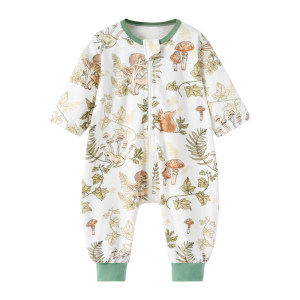 European pregnant baby sleeping bag spring and autumn summer thin cotton baby leg split sleeping bag children's anti-kick quilt universal for all seasons