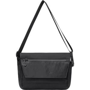 ANTA Champion Business Messenger Bag Commuting Travel Bag Sports Bag Wear-Resistant Black Men's Shoulder Bag 192520121