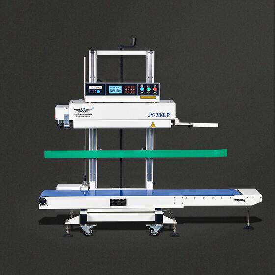 
20kg big bag vertical intelligent sealing spray coding continuous sealing machine pet feed plastic particle fertilizer sealing machine