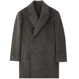 
Mind Bridge winter double-breasted woolen coat 2025 new double-sided woolen men's mid-length coat