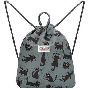 
Drawstring backpack for women travel bag small backpack for men hiking hiking exercise fitness tie pocket small schoolbag for women commuting