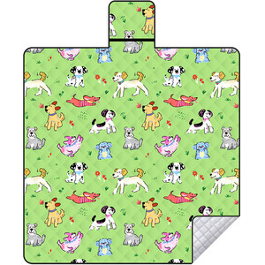 Picnic mat moisture-proof mat thickened waterproof outdoor camping floor mat tent inner mat portable foldable picnic music festival