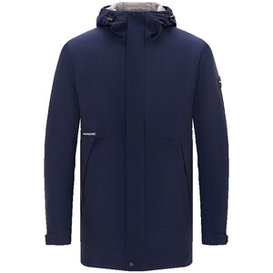 
Navigare Italian dinghy mid-length white duck down jacket for men winter blue mid-length coat