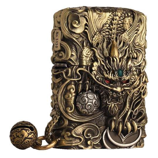 Zippoライター 正規品 公式サイト ヘビーアーマースマート貔貅 色が変わる