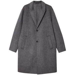Jack Jones Spring New Fashion Trendy Versatile Flat Collar Long Jacket Commuter Daily Woolen Coat Men's Clothing