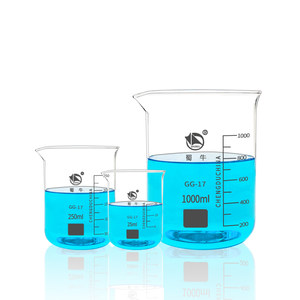 Shu Niu Glass Boiling 25 50 100 100 250 500 1000ml home -resistant high -temperature chemical laboratory equipment