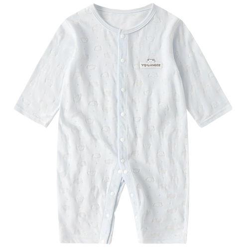 Детское летнее шелковое боди для новорожденных подходит для мужчин и женщин для девочек, ультратонкая летняя одежда, тонкая пижама