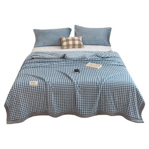 
MUJI Class A Milk Fleece Double-Sided Fleece Blanket Thickened Winter Cover Blanket Office Nap Blanket Sofa Blanket