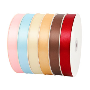 
Baked Goods 10 rolls of solid color cake ribbon large roll satin ribbon flower ribbon tie gift decoration custom ribbon