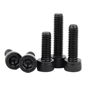 
Full thread 12.9 grade hexagon socket screws high strength cup head bolts cylindrical head screws M2M3M4M5M6M8-M24