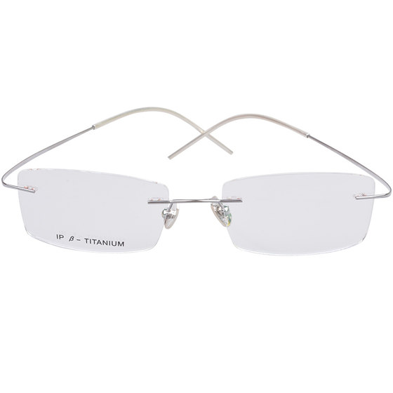 
Handmade 925 sterling silver glasses frame ideal glasses frame frame frame frame for men and women myopia titanium ultra light
