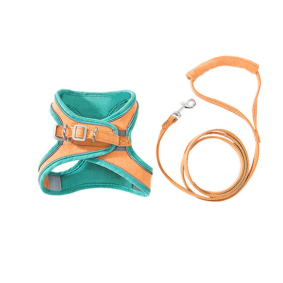 Cat traction rope defense breaks out of special walking cat ropes, cat chain pet vest, chest back with kittens with kittens
