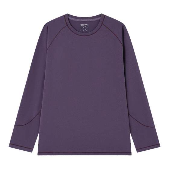 
CryingCenter classic contrast color moisture-absorbent and quick-drying outdoor marathon sports running training clothing long sleeves