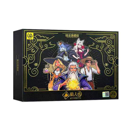 
2025 Classic Genuine Werewolf Cards Contain New Characters Close Your Eyes When Dark Multiplayer Strategy Reasoning Board Game