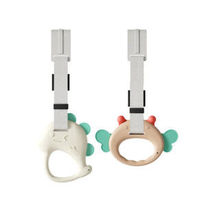 Baby bed fence pull ring baby learning to stand hand pull ring children toy guardrail fitness station training tool