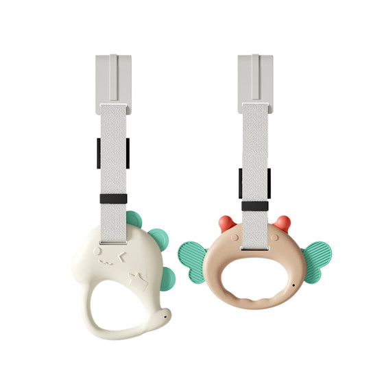 Baby bed fence pull ring baby learning to stand hand pull ring children toy guardrail fitness station training tool