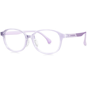 Pa Limon's anti -Blu -ray children's glasses eye care children can be equipped with a degree of glasses frame close -up mirror frame girls