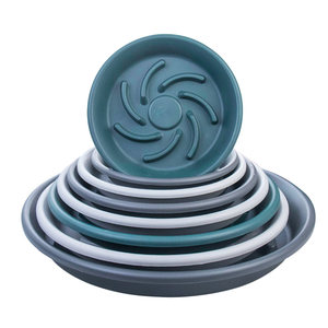 Breathable flowerpot tray, anti rotting root, water receiving tray, circular succulent potted plant tray, bottom plastic flowerpot base tray