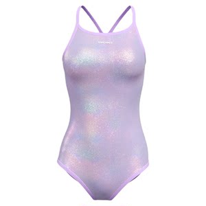 
swans amethyst women's swimsuit one-piece triangle 2026 new high-end swimming pool training racing swimsuit