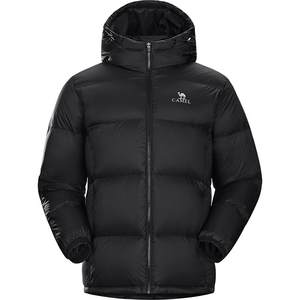 
Camel hug outdoor down jacket for winter new men and women thickened hooded jacket waterproof warm bread jacket