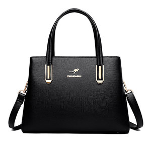 
Brand authentic Kangaroo leather bag women's handbag 2025 new middle-aged mother large capacity crossbody bag