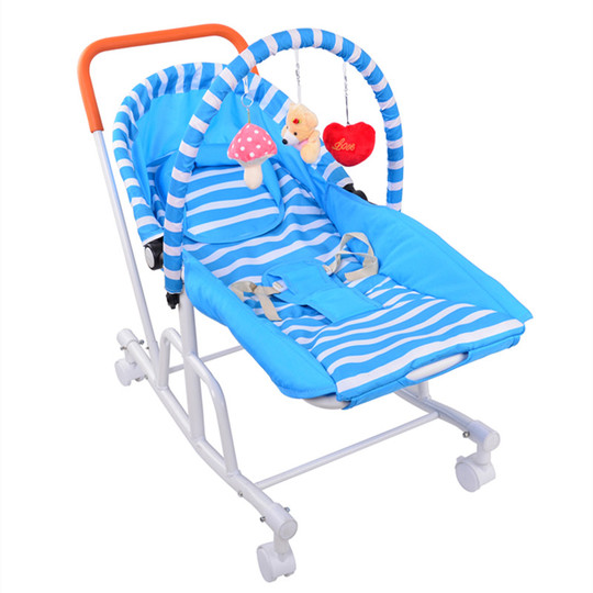 Newborn Baby Rocking Chair - Soothing Cradle for Infants