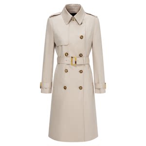 
[Water-Repellent] Scofield Women's Cotton British Style Double-breasted Front Shoulder Windbreaker 2025 Autumn and Winter New Products