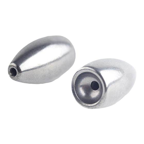 Plastic core export -class tungsten steel bullet lead pendant polishing line does not hurt the line of Texas fishing group Carlo fishing group