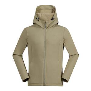 
Tuoluzer autumn and winter outdoor hooded soft shell jacket for women's jacket windproof water-proof plus velvet sports jacket