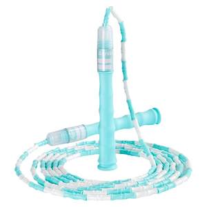 Deli children's bamboo jump skipping elementary school students kindergarten jumping rope motion can adjust the rope skipping jump middle school entrance examination