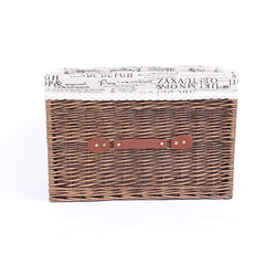 Rattan storage basket custom storage basket organization