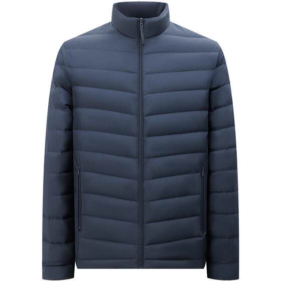 
Bosideng's new short and light rib down jacket men's stand-up collar three-proof portable warm jacket is fashionable and versatile