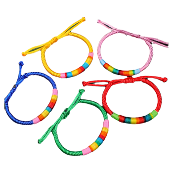 Dragon Boat Festival colorful rope diy children's bracelet