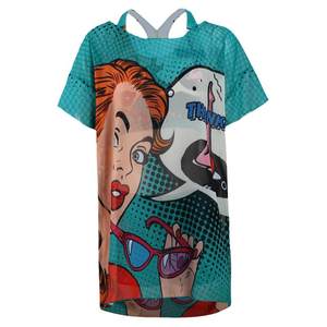 Parent-child swimsuit mother-daughter sports split bikini three-piece set family of three children girls hot spring couple swimsuit
