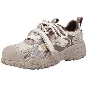 
Hot air thick-soled mesh shoes for women 2026 spring new breathable and comfortable casual shoes sports outdoor jogging shoes