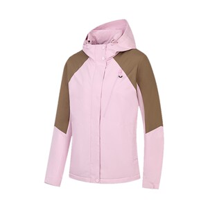 
Jordan Zhongke Detective Polar Windbreaker Girls 2026 Spring New Shopping Mall Same Style Super Warm Velvet Water-Repellent Thickening