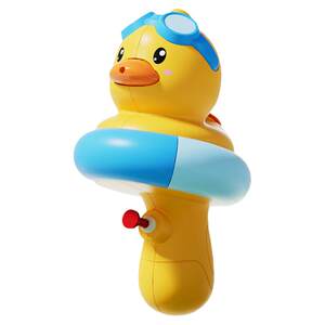 
Children's small water gun toy squirts baby mini internet celebrity cute little duck babbling in water for girls and boys