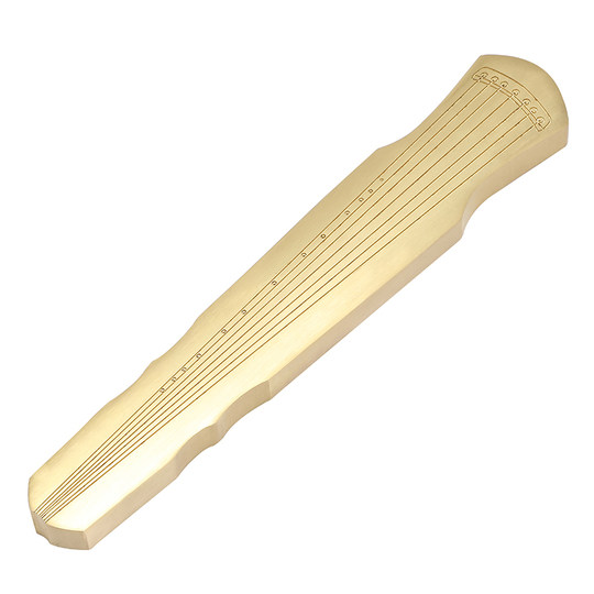 Brass Paperweight Ruler Study Room Four Treasures Calligraphy Brush ...