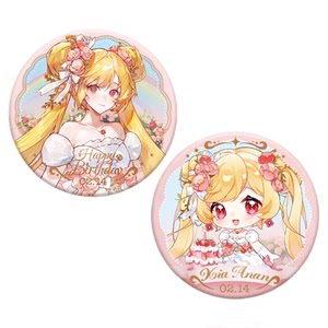 
[Ready Stock] Little Flower Fairy Xia An'an's Birthday Special Flower Language Knot Series Colored Paper Bar Laser Ticket Stand