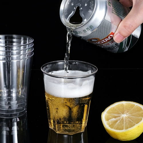 Одноразовый пластиковый бокал для домашнего использования, космическая чайная чашка, увеличенная толщина