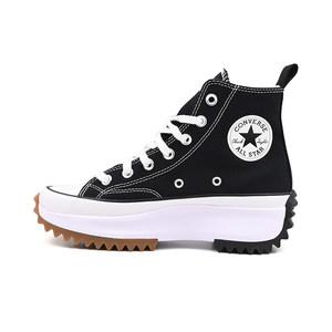 Converse, Converse, Run Star, Hike, Xiao Zhan, same style sponge cake height increasing thick soled canvas shoes 166800C