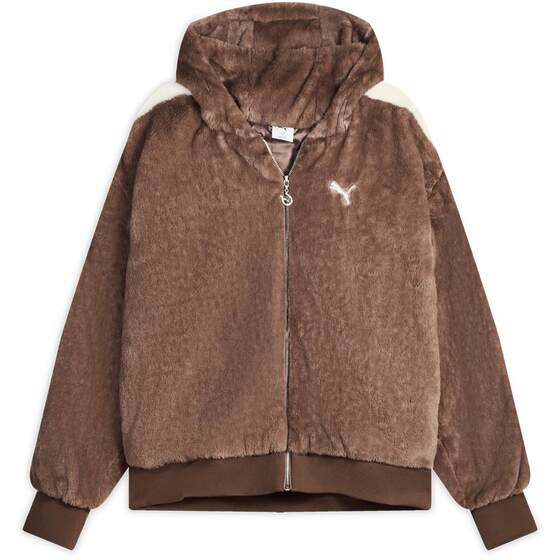 
Warm loose thickened imitation fur casual jacket for men and women PUMA official new winter jacket 636081